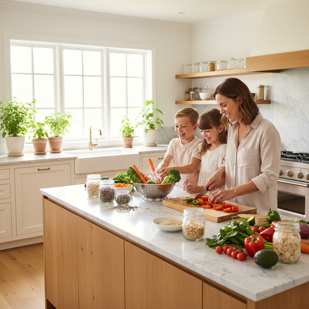 Family meal preparation